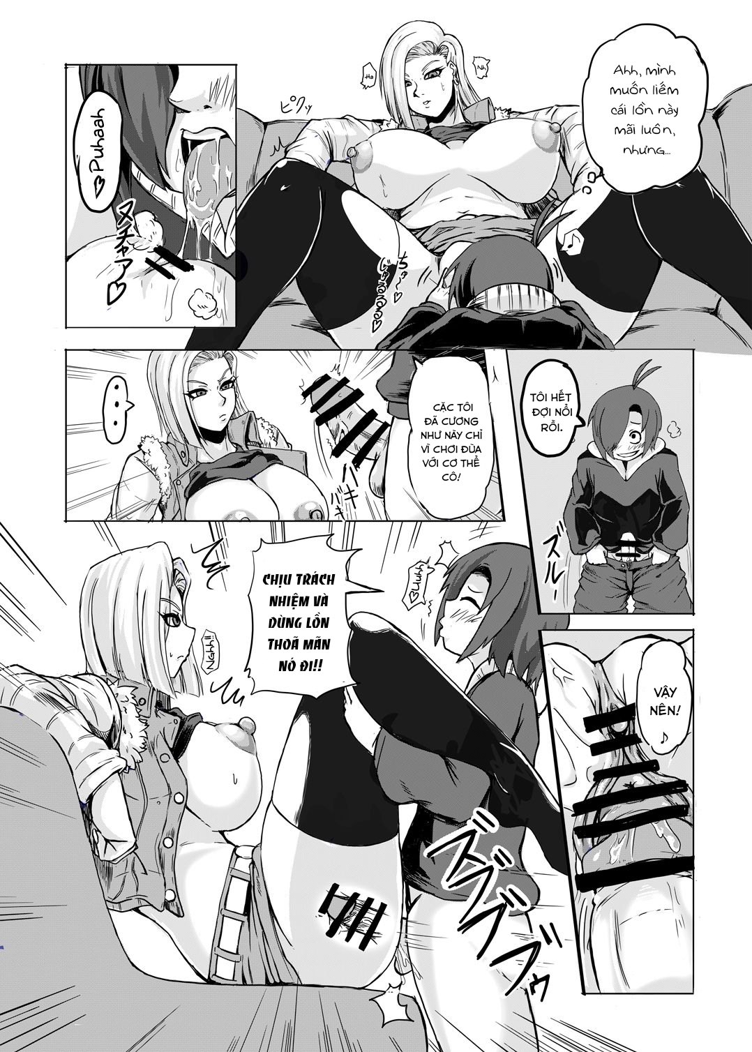 Đọc truyện hentai 18-gou o Shuuchishin Zero ni Shite Yarimakurimashita - Oneshot