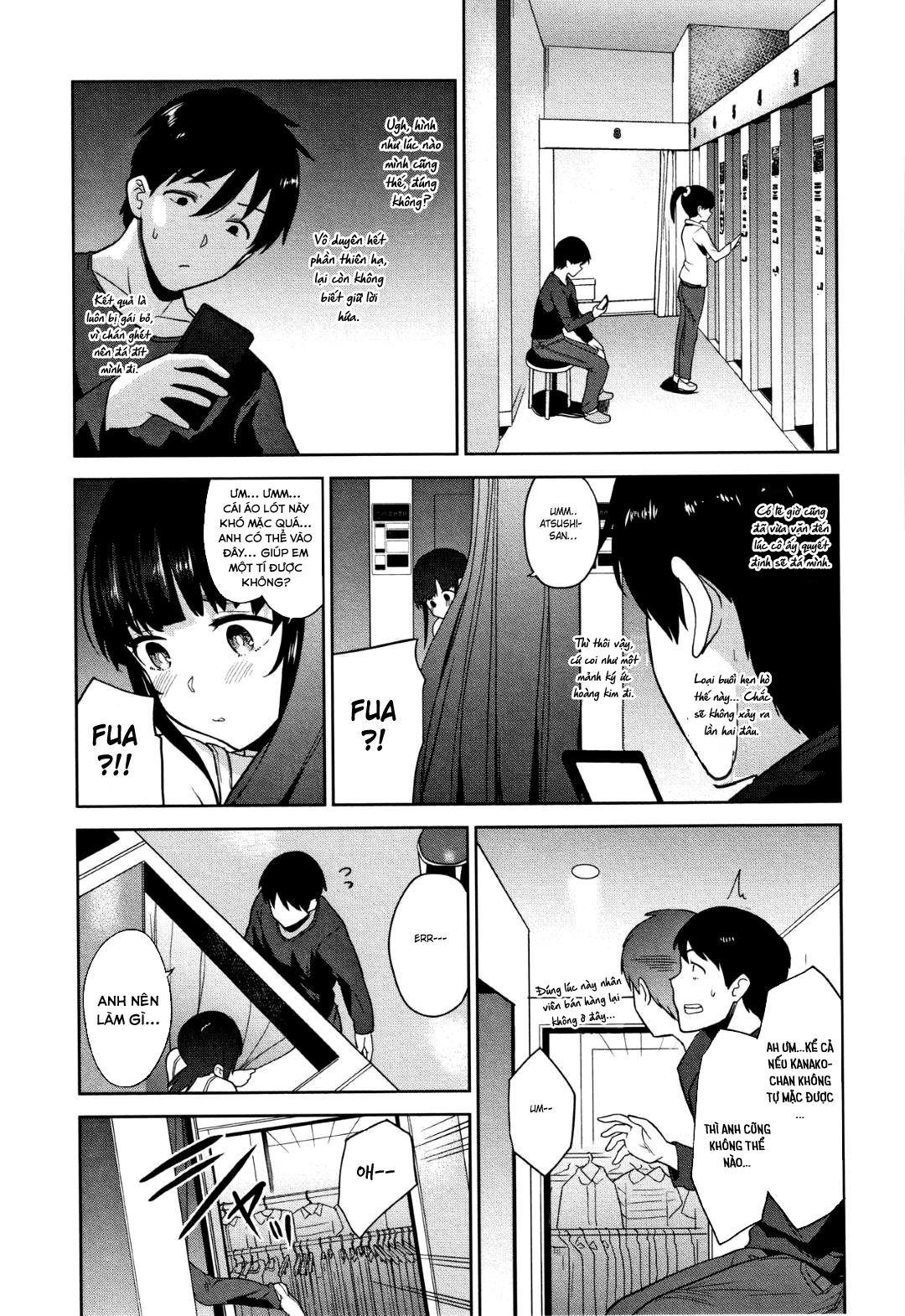 Đọc truyện hentai Tôi bắt được 1 cô gái dễ thương nhìn trộm cuốn sách tôi vứt đi - Chap 04: Buổi mua sắm