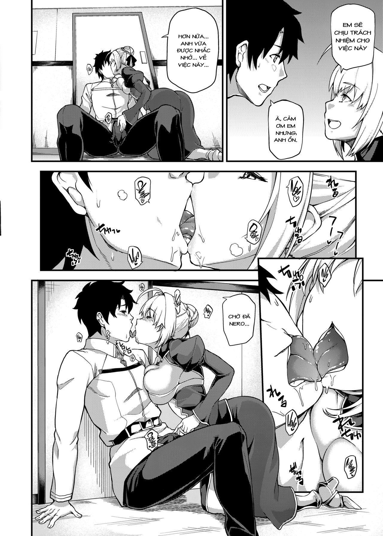 Đọc truyện hentai Nero bắt tôi xuất tinh tới chết - Oneshot