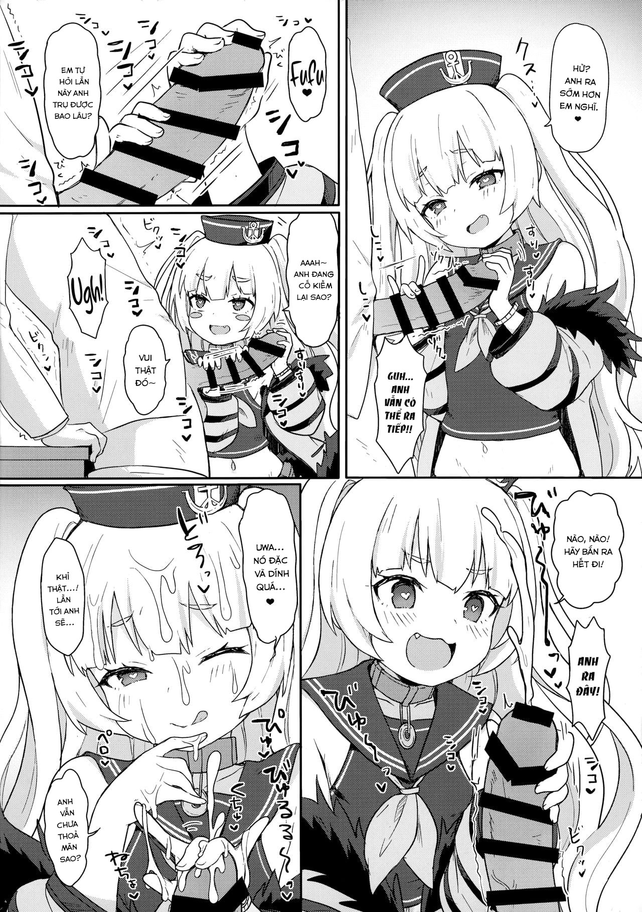 Đọc truyện hentai Leave Everything To Bache! (Azur Lane) Oneshot