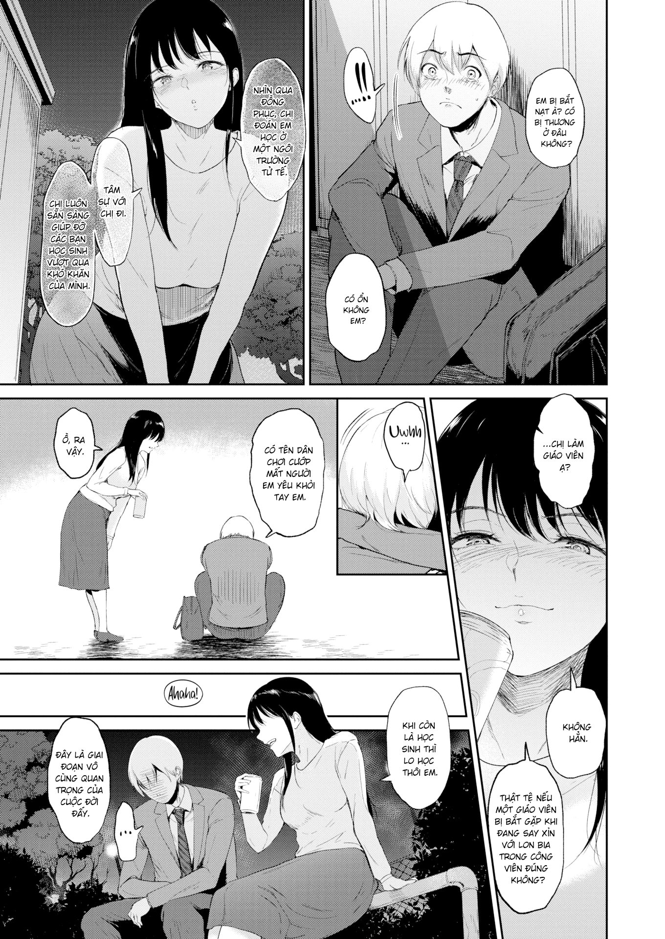 Đọc truyện hentai Tiết Học Đêm Muộn - Oneshot huyền thoại Bifidus