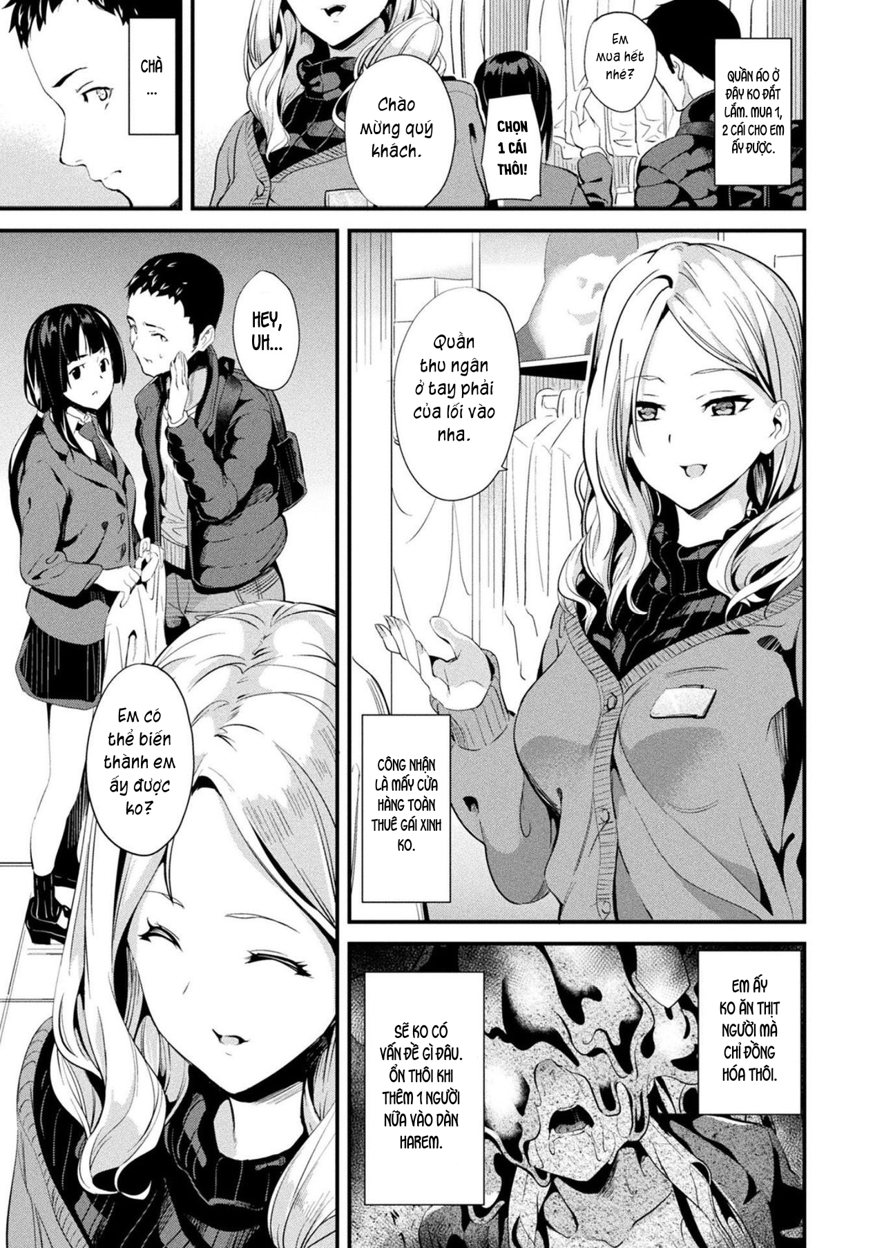 Đọc truyện hentai Sống cùng bé Slime. - Chap 7: 1 buổi hẹn hò.