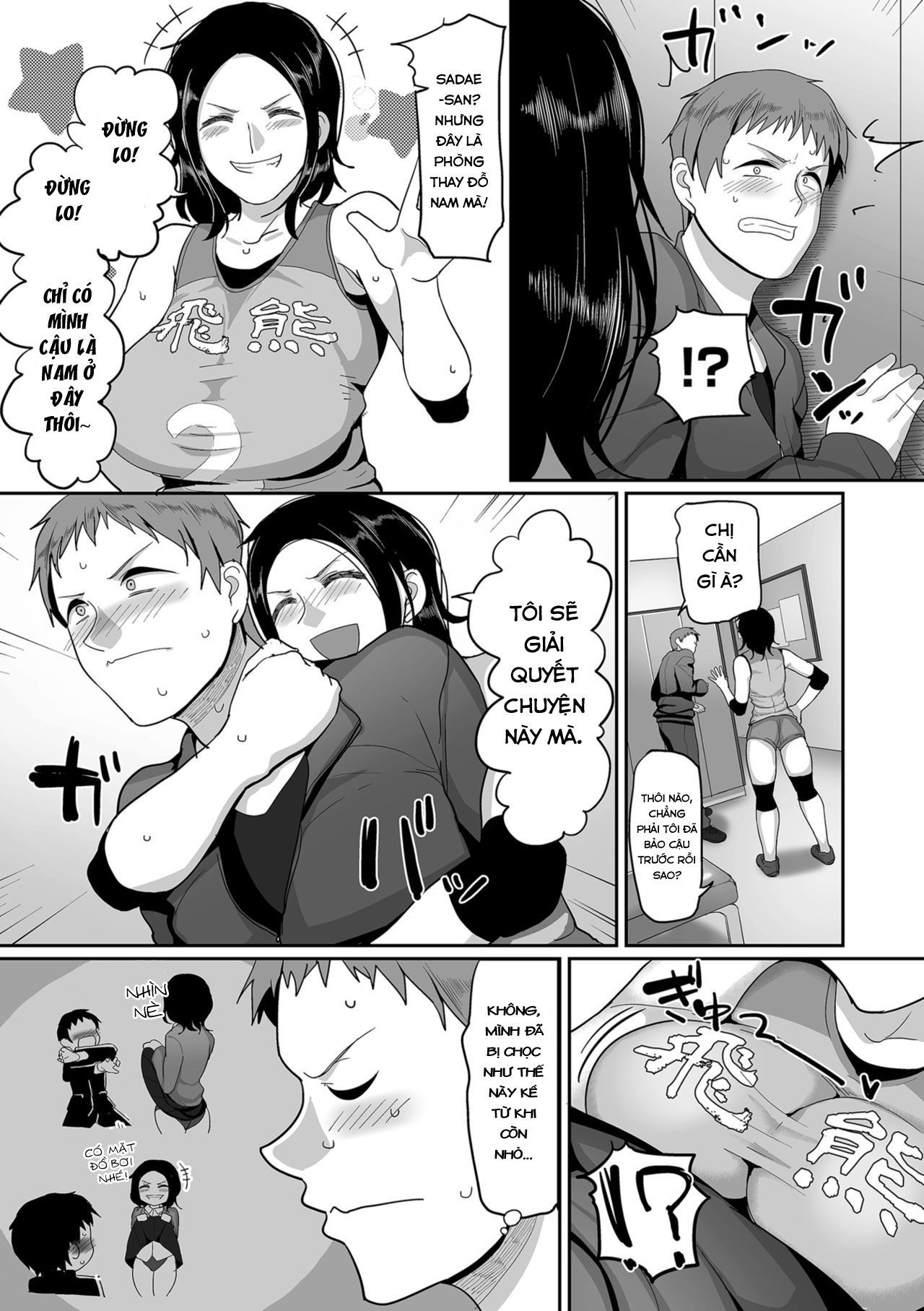 Đọc truyện hentai ĐỘI BÓNG CHUYỀN DÂM DỤC - Chap 1