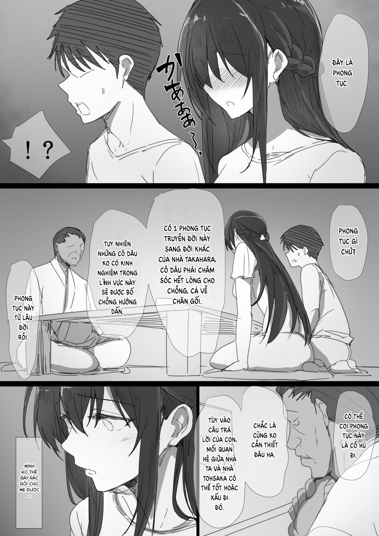 Đọc truyện hentai Ki ga Tsuyoi Seiso na Hitozuma Reijou ga Netorareru made no Ichibu Shijuu - Chap 2: Màn dạo đầu.