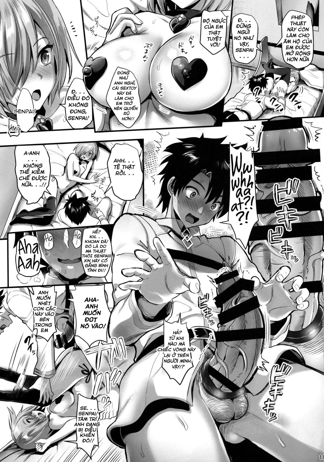 Đọc truyện hentai Mash Kyrielight Bond Level Limit Break - Oneshot