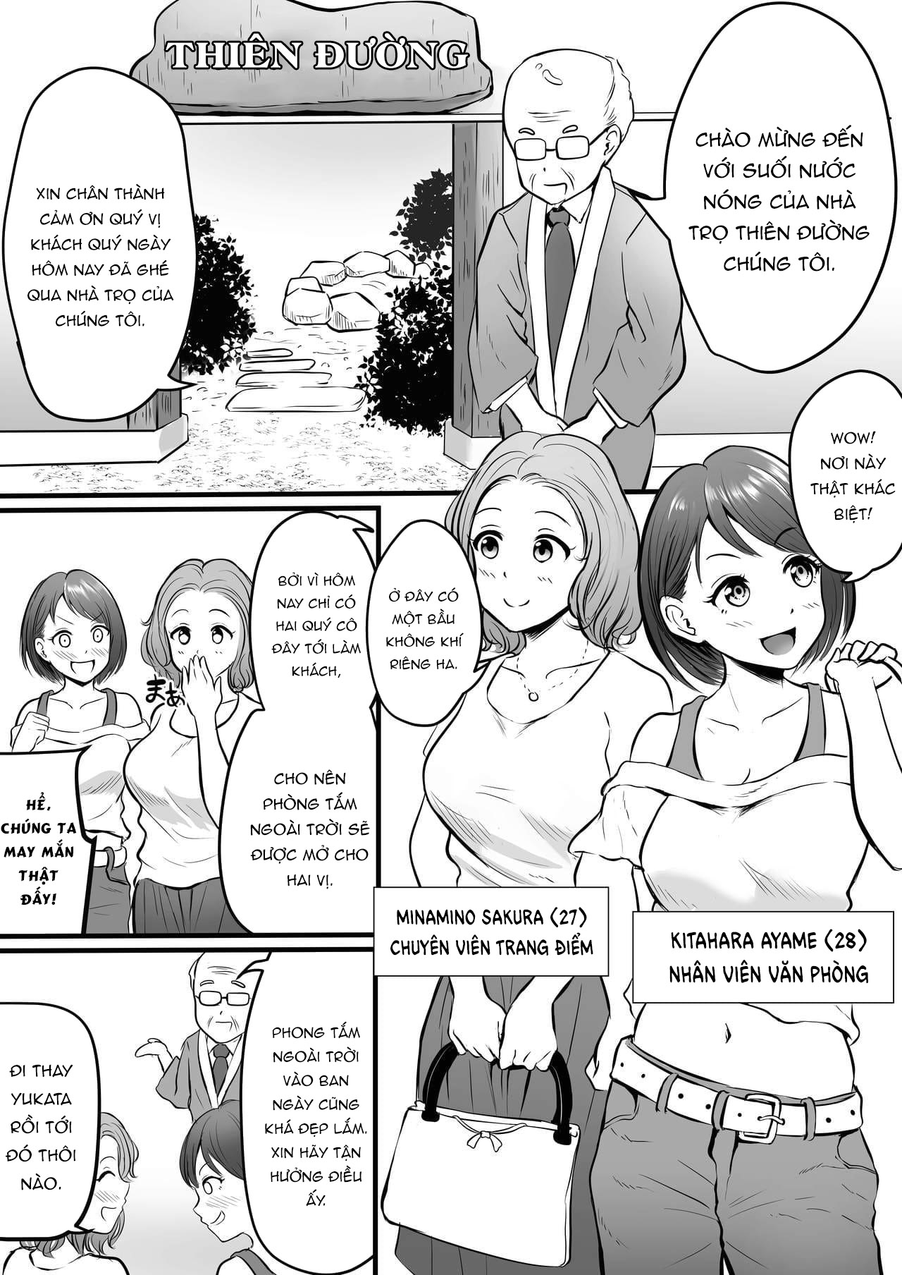 Đọc truyện hentai The Hot Springs Inn Fap Material Gathering Mission! - Oneshot