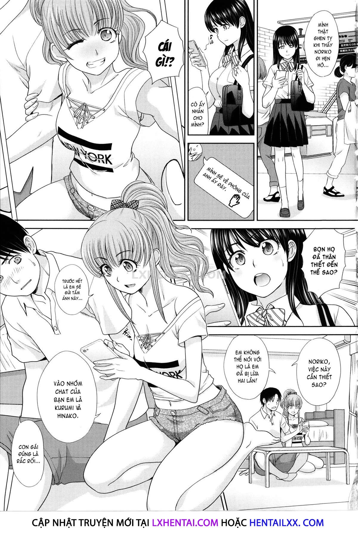 Đọc truyện hentai I Had Sex With My Sister And Then I Had Sex With Her Friends - Chap 1