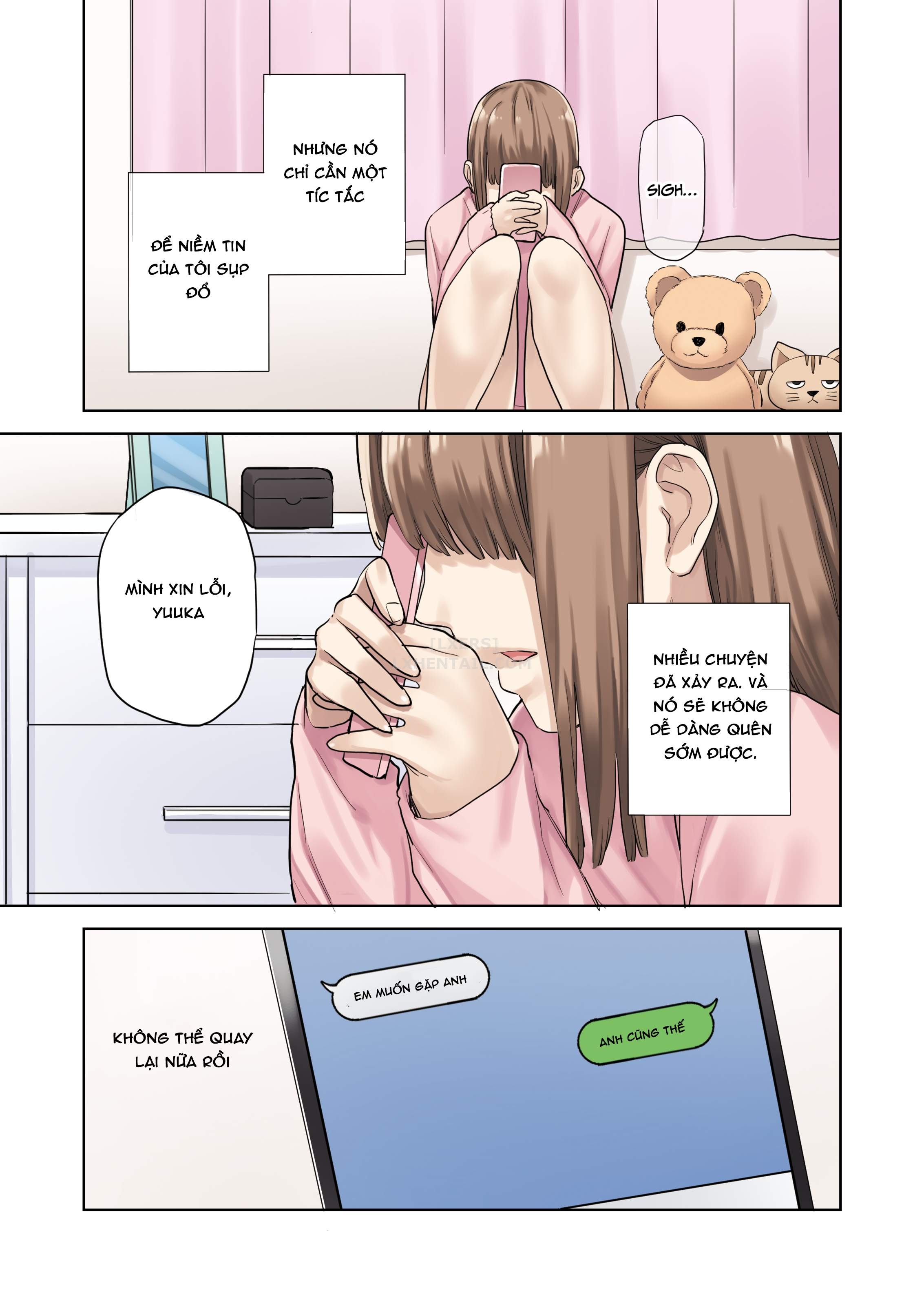 Đọc truyện hentai I Spent the Whole Time Fucking My Girlfriend's Friend While She Went on a Trip - Chap 1
