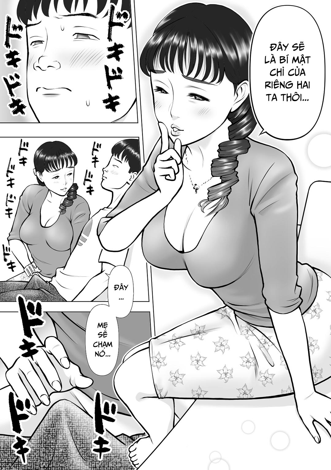 Đọc truyện hentai My Semen Spilling From My Mother's Lips - Oneshot