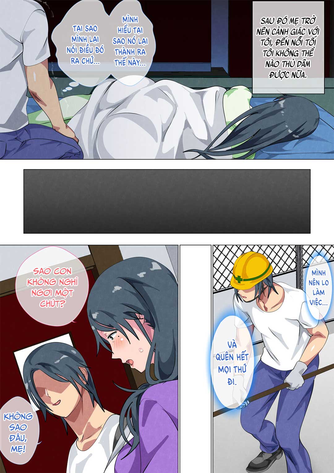 Đọc truyện hentai Người mẹ góa bụa Sayoko và con trai - Chap 1