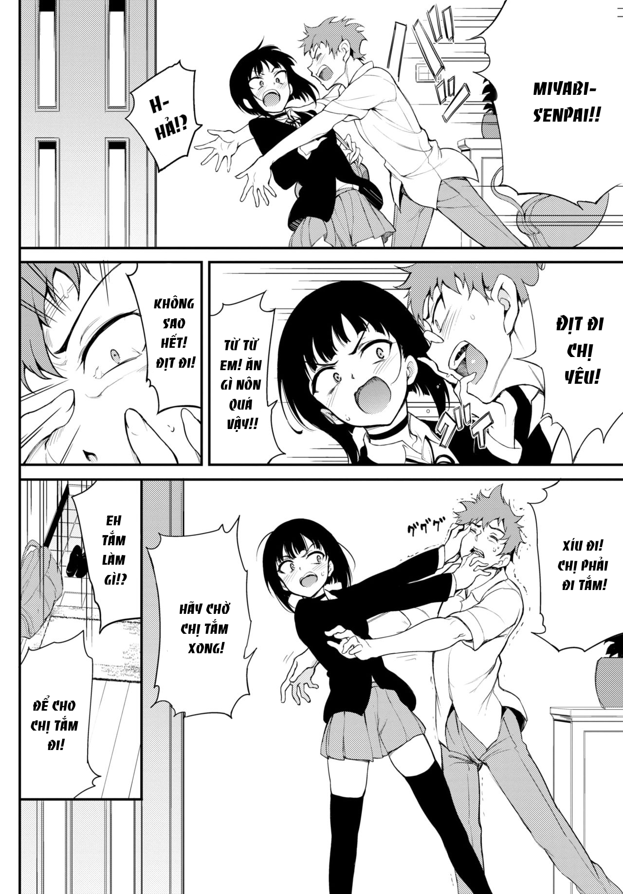 Đọc truyện hentai Địt miyabi senpai - Oneshot