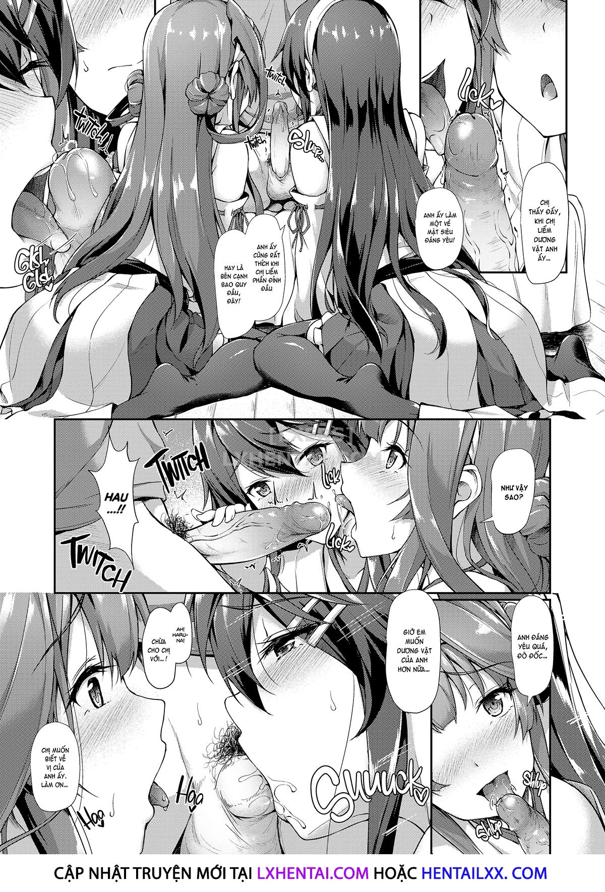 Đọc truyện hentai KonHaru Sandwich - Oneshot