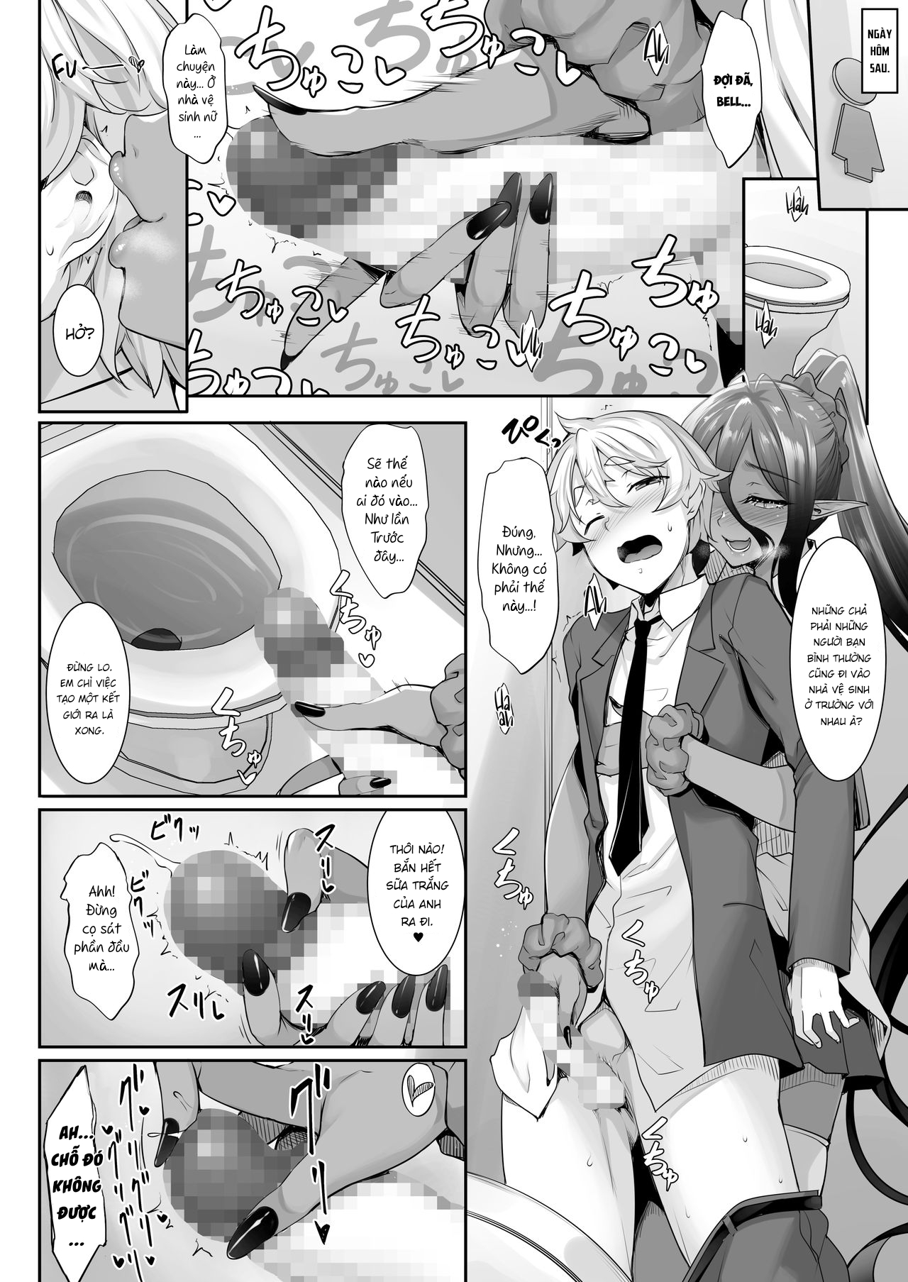 Đọc truyện hentai Nàng dark elf tự cao vì tôi mà đến thế giới khác - Chap 2