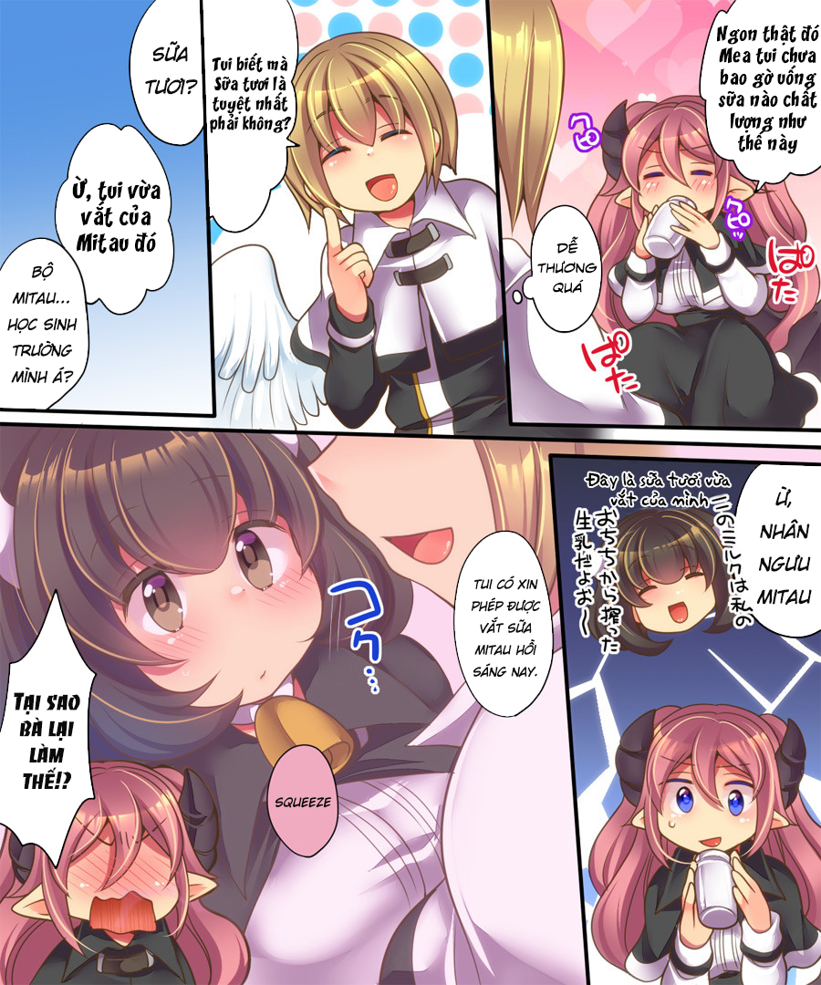 Đọc truyện hentai Soshite Tenshi-kun to Succubus-chan wa Irekawaru - Oneshot