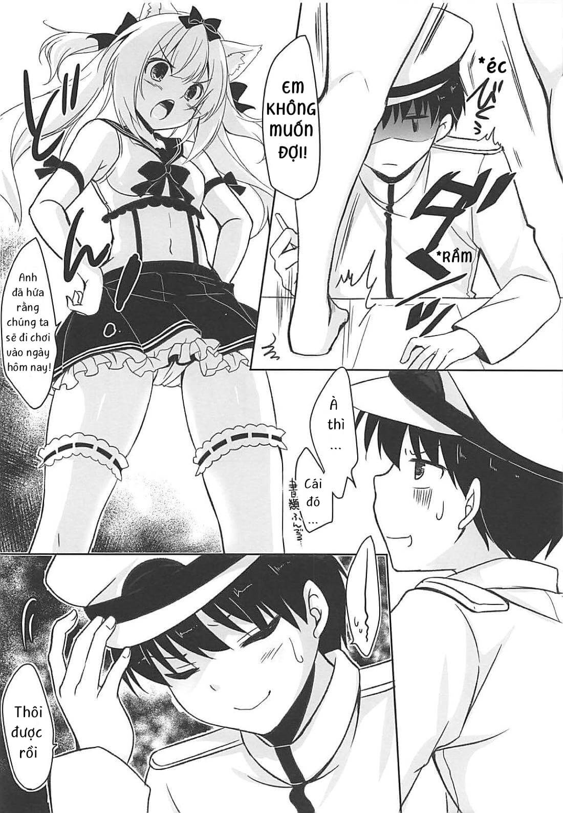 Đọc truyện hentai Yukikaze to Asobou (Azur Lane) - Oneshot