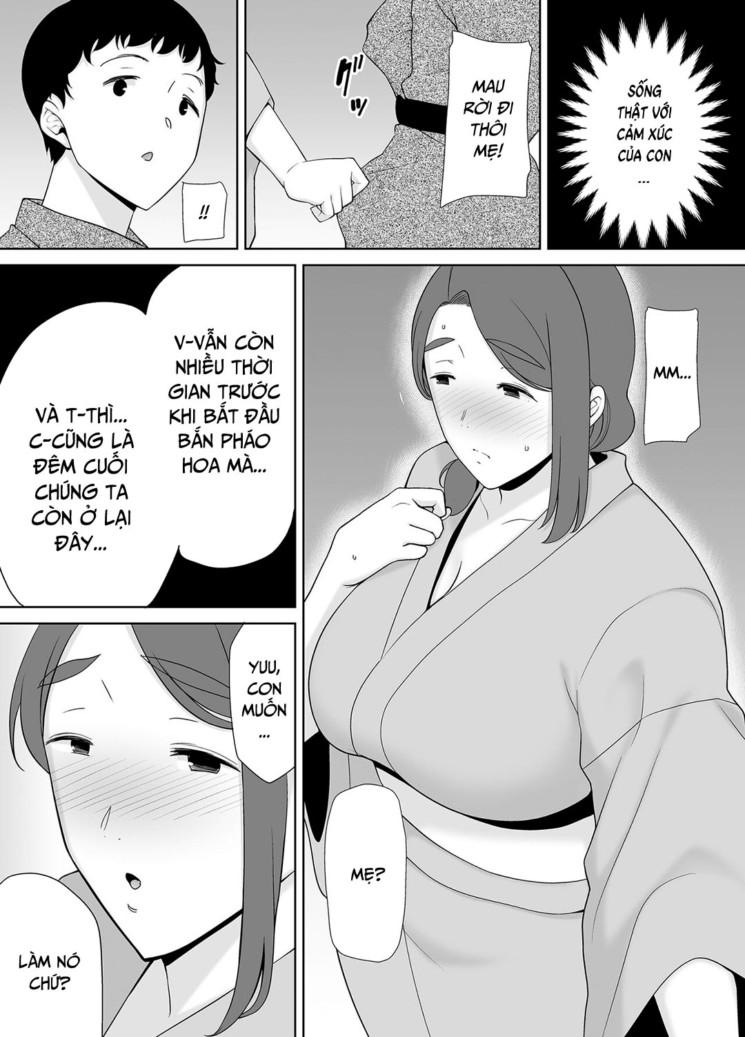 Đọc truyện hentai Mẹ là người phụ nữ mà tôi yêu - Chap 5B - Chuyến về quê nội