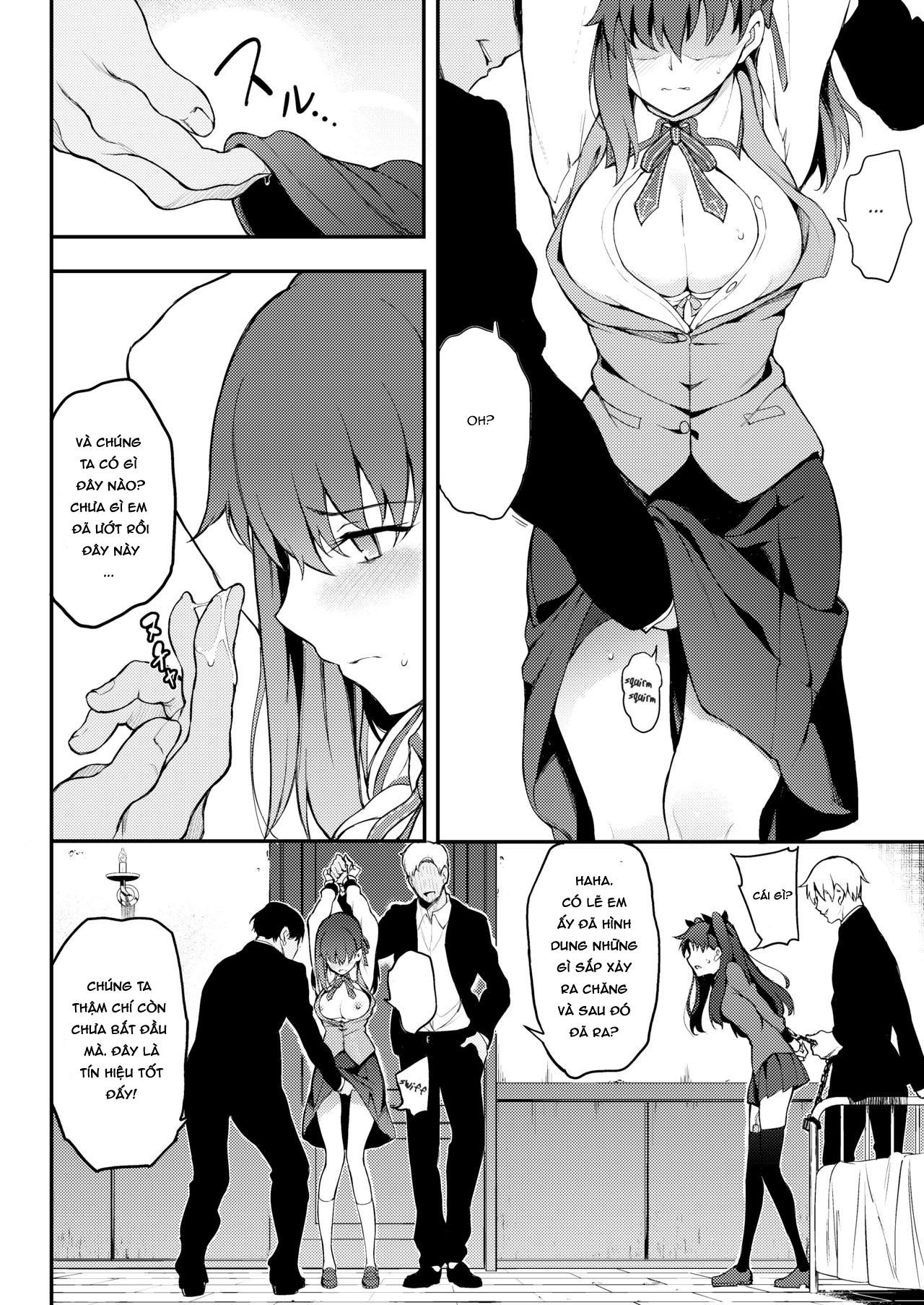Đọc truyện hentai Chị em nhà Tohsaka sa ngã - Bản không che
