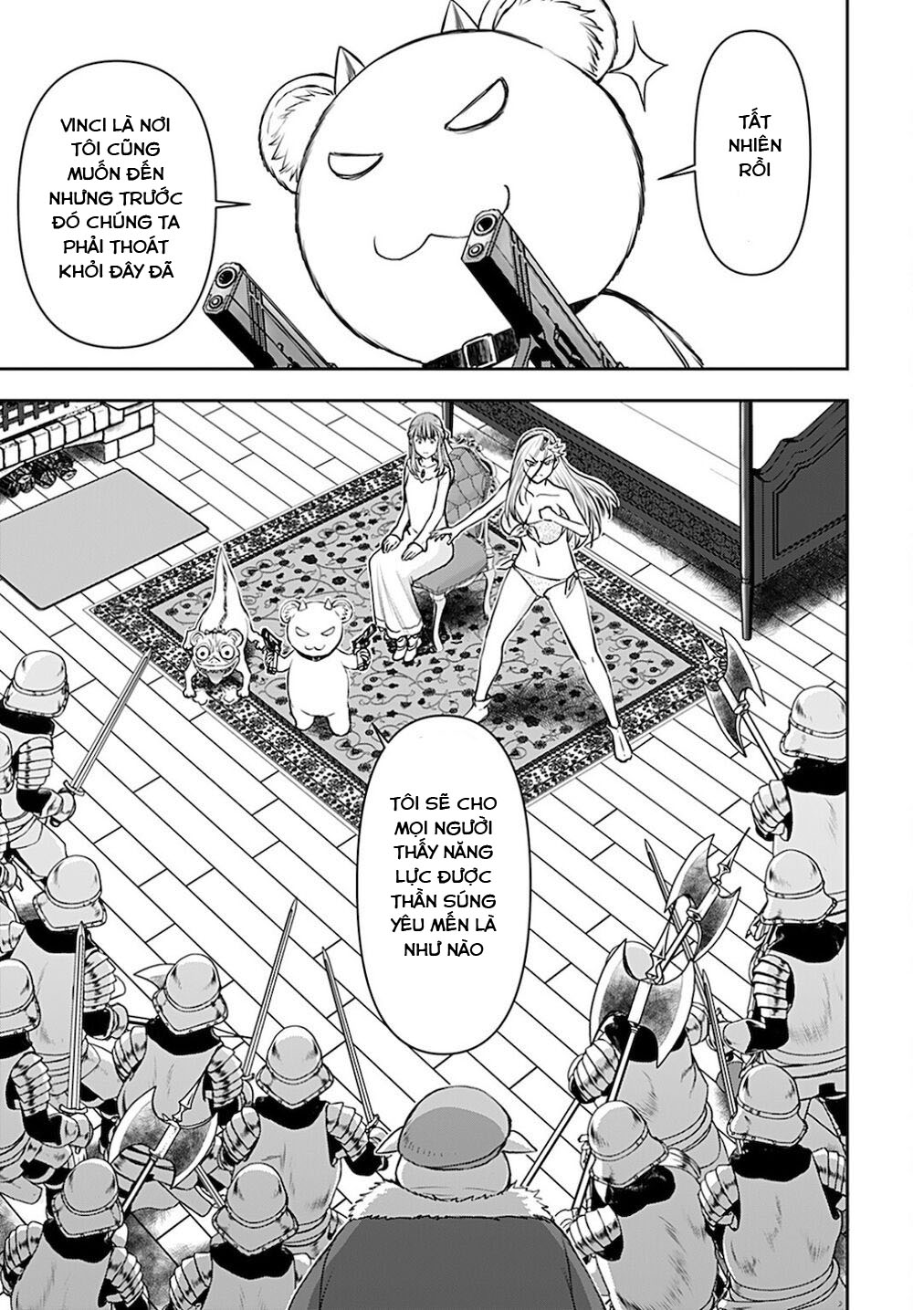 Đọc truyện hentai Xạ thủ mềm mại của Nữ chiến binh - Chap 17