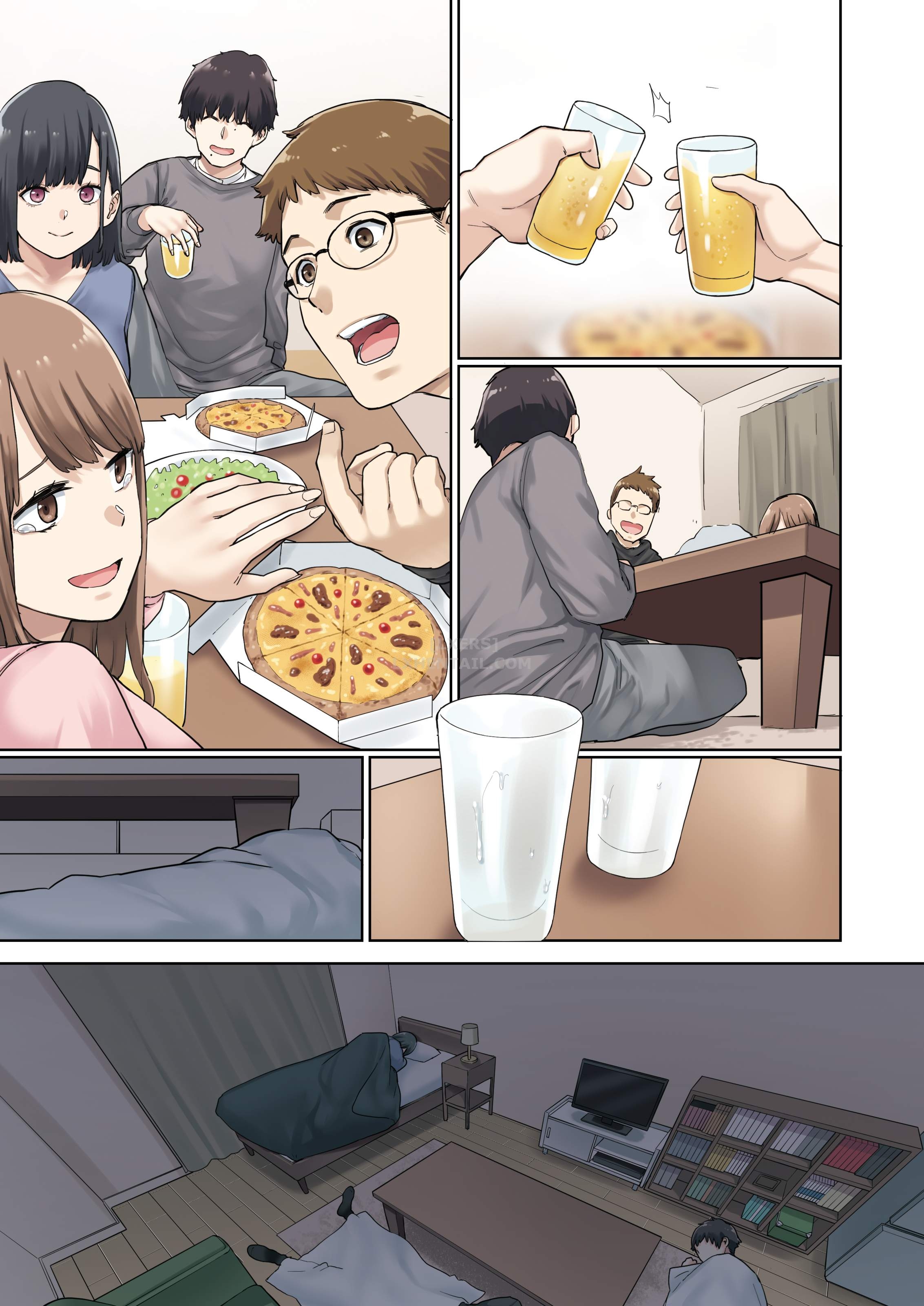 Đọc truyện hentai I Spent the Whole Time Fucking My Girlfriend's Friend While She Went on a Trip - Chap 1