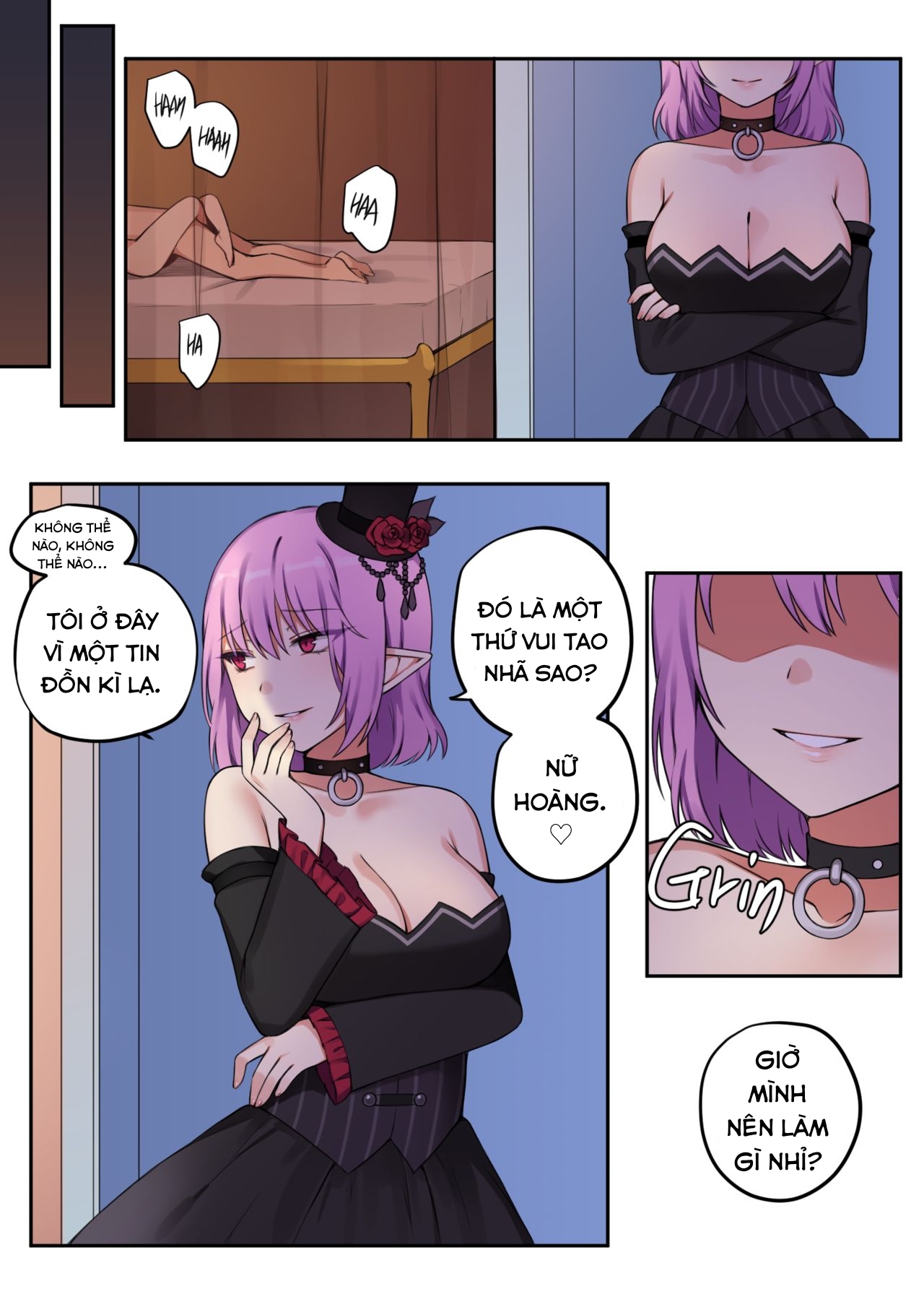 Đọc truyện hentai Thú vui của nữ hoàng. - Chap 2