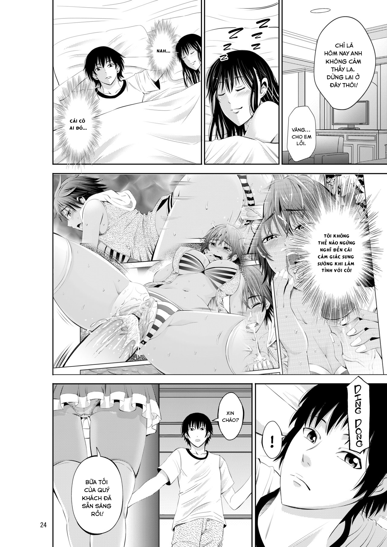 Đọc truyện hentai Tokonatsu Resort Nangoku Musume to NTR Sex - Oneshot