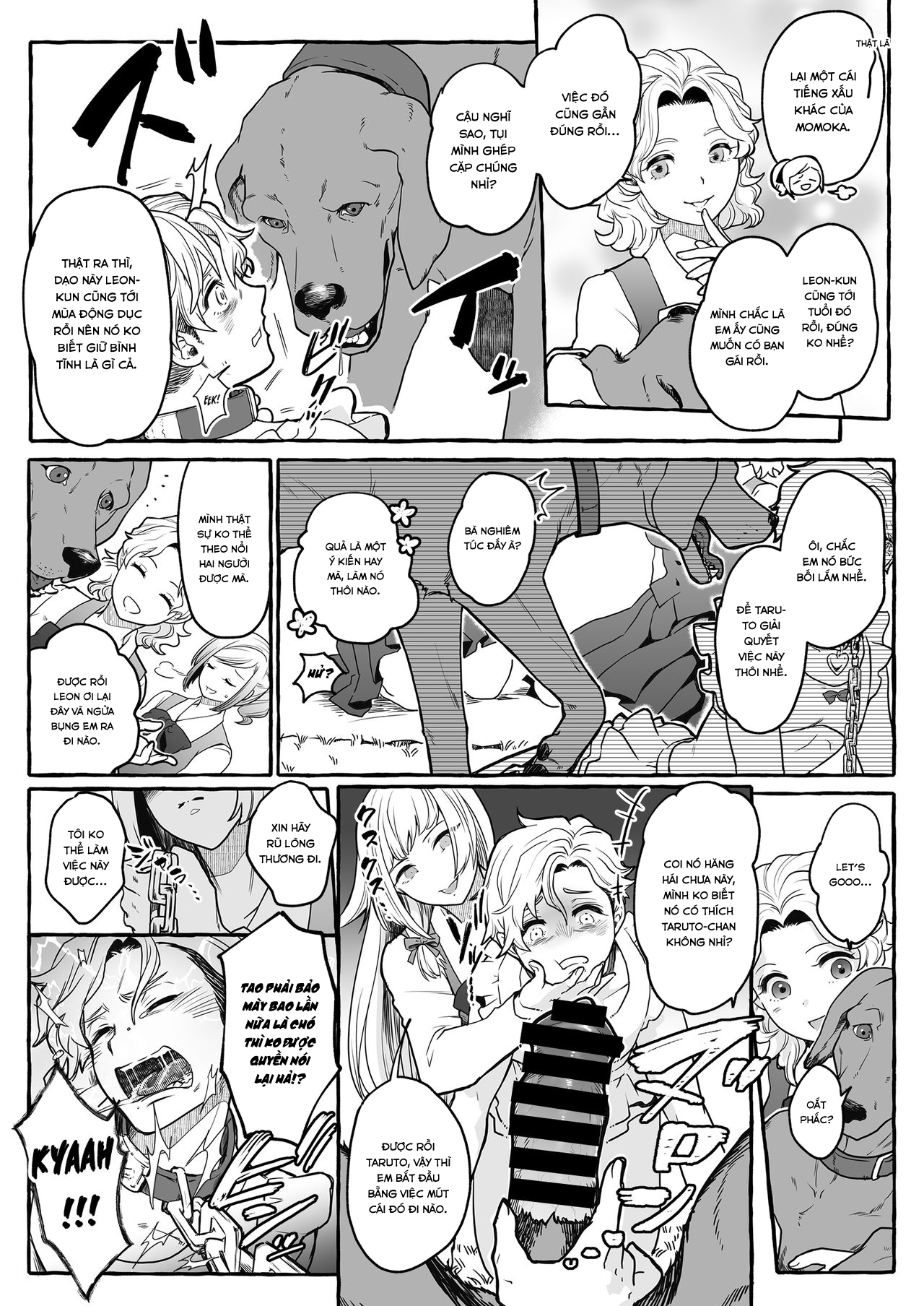 Đọc truyện hentai Osu Inu Ni Metorareta Otoko; ~ Teishuku Na Hanayome Inu No Sodatekata ~ - Oneshot