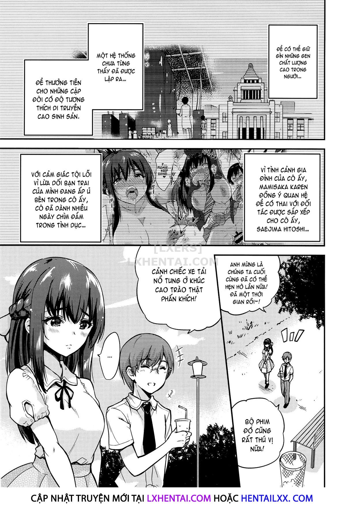 Đọc truyện hentai Government-Approved NTR Babymaking Matching - Chap 4