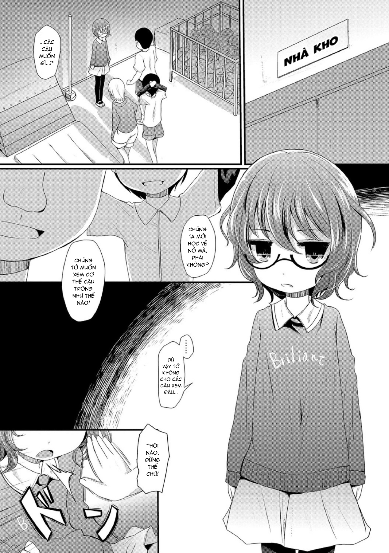 Đọc truyện hentai Force Fucking a Timid Glasses Wearing Loli With My Big Cock - Chap 3