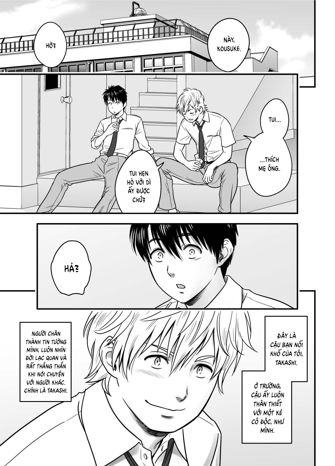 Đọc truyện hentai Vì mẹ tôi trở thành người yêu của bạn tôi - Oneshot