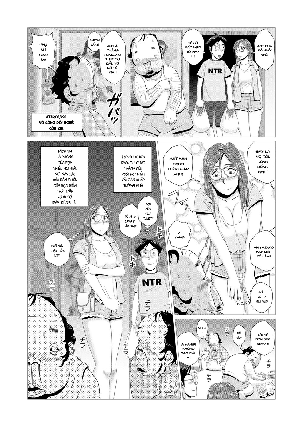 Đọc truyện hentai Tôi Hạnh Phúc Khi Bị Cắm Sừng - Chap 1-Saya và 2 ông chú còn zin
