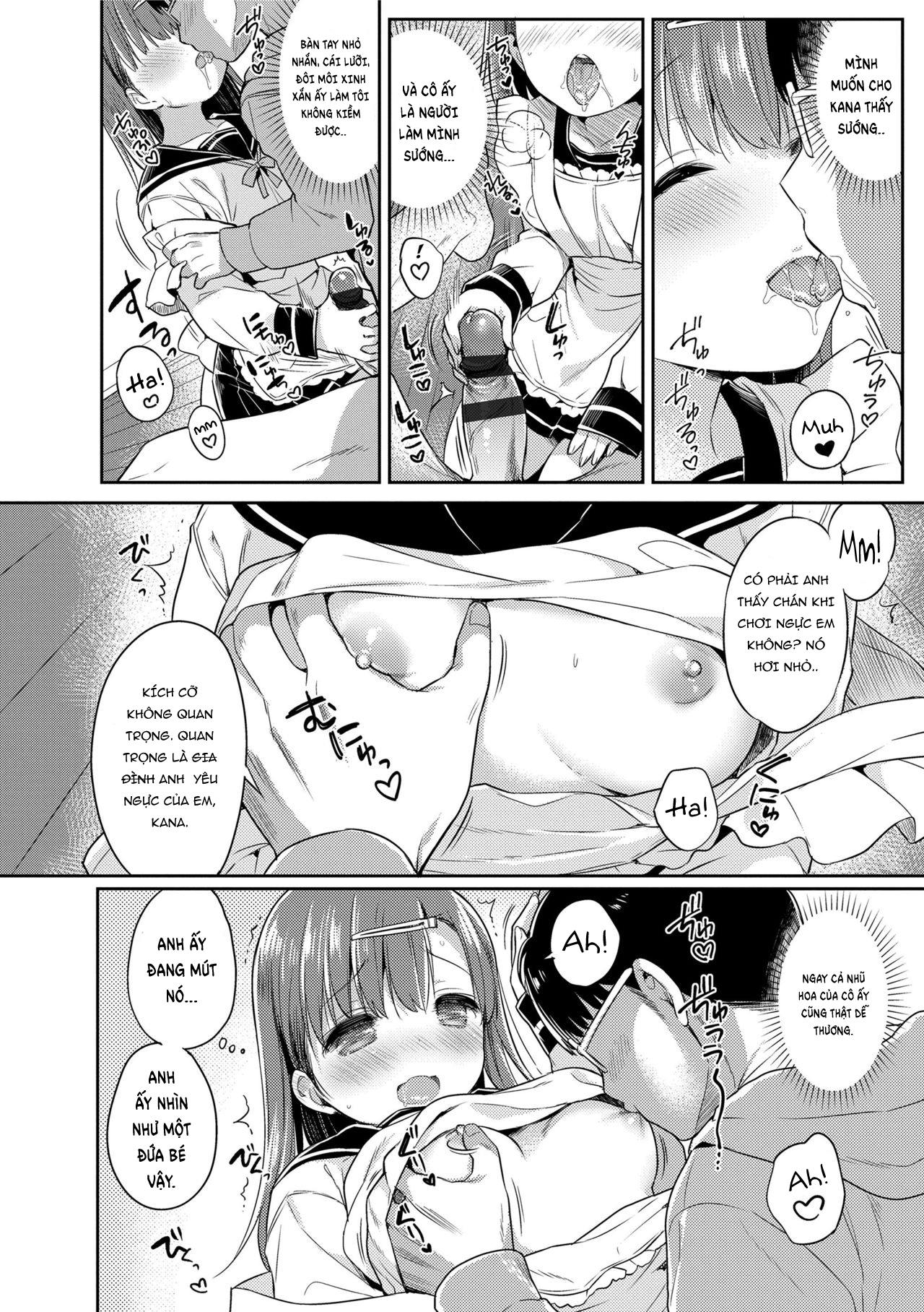 Đọc truyện hentai Hatsukoi Ecchi - First love H. - Chap 1: Vợ mới cưới