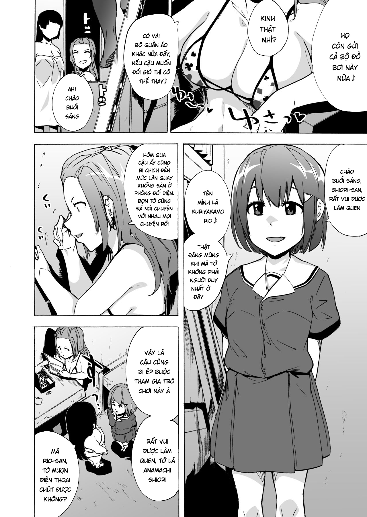 Đọc truyện hentai Trò chơi con đĩ - Chap 3
