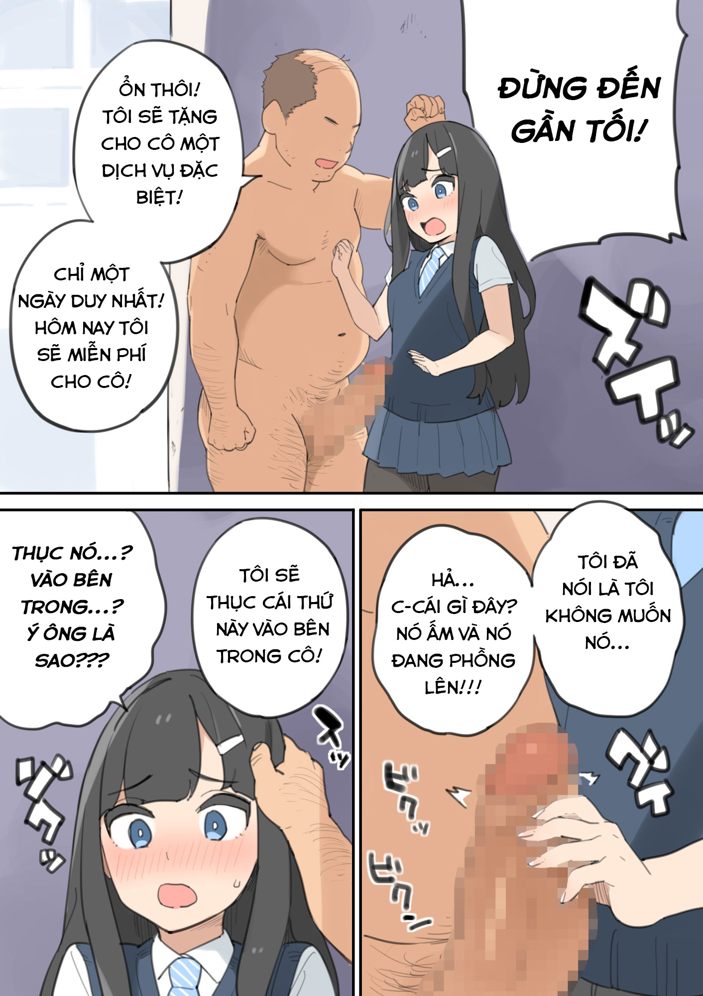 Đọc truyện hentai Chinpo Uri no Ossan - Oneshot