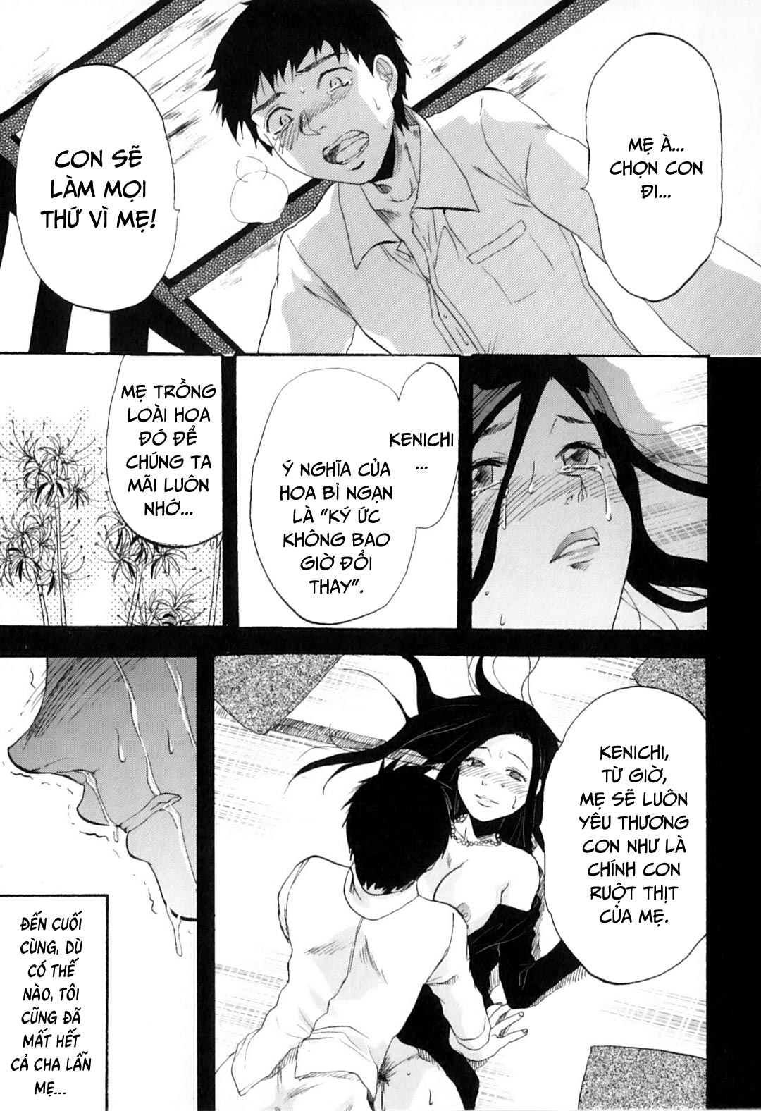 Đọc truyện hentai Khát khao mẹ và con trai - Chap 7 - Hoa bỉ ngạn