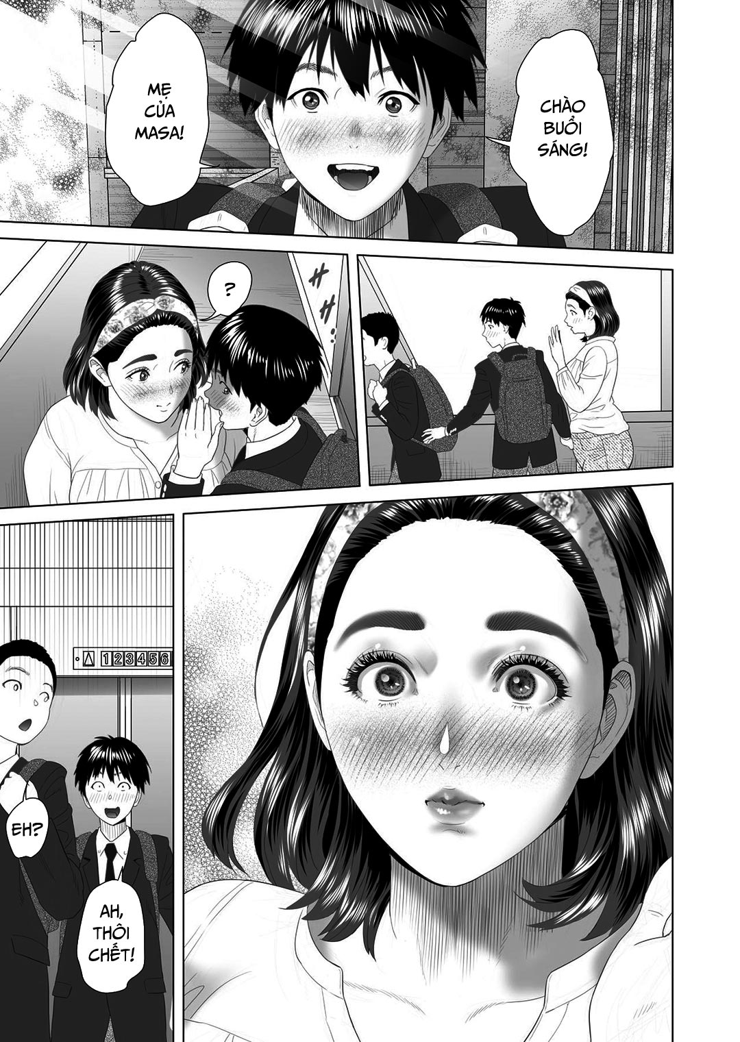 Đọc truyện hentai Quyến rũ hàng xóm: Đây là chuyện đã xảy ra với người mẹ hàng xóm - Chap 2