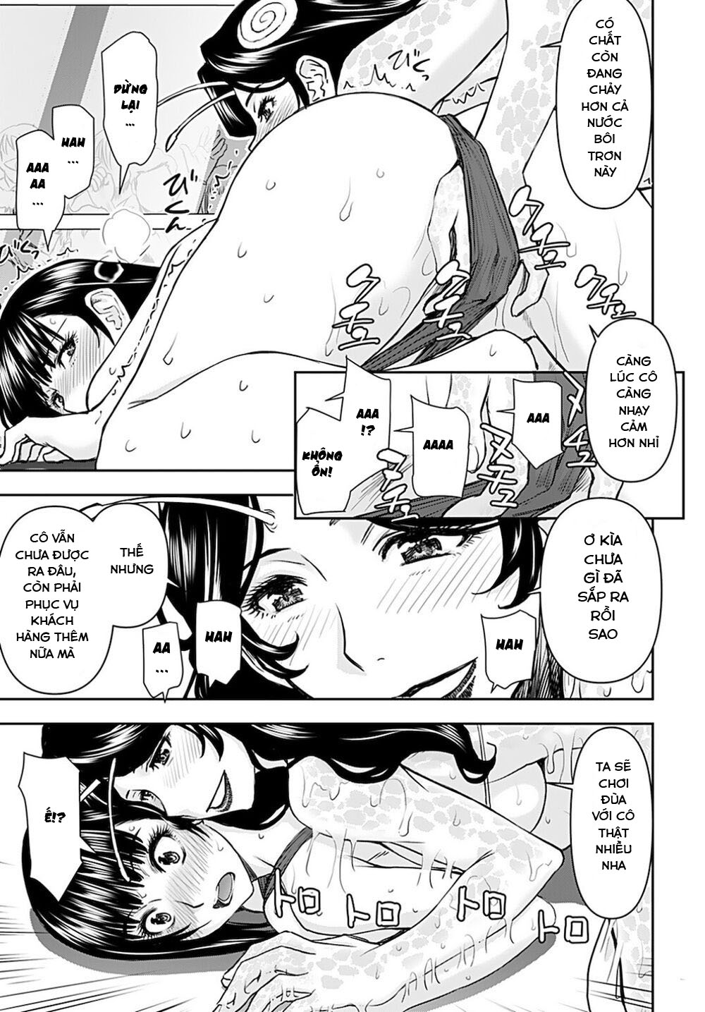 Đọc truyện hentai Xạ thủ mềm mại của Nữ chiến binh - Chap 19