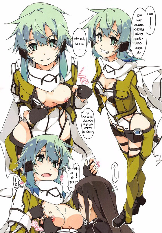 Đọc truyện hentai Kirito và những người bạn - OneShot