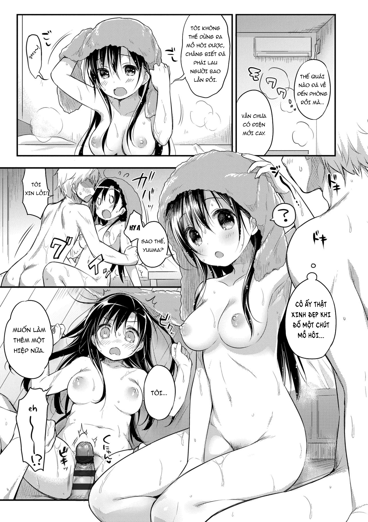 Đọc truyện hentai Hatsukoi Ecchi - First love H. - Chap 2: Hạ nhiệt