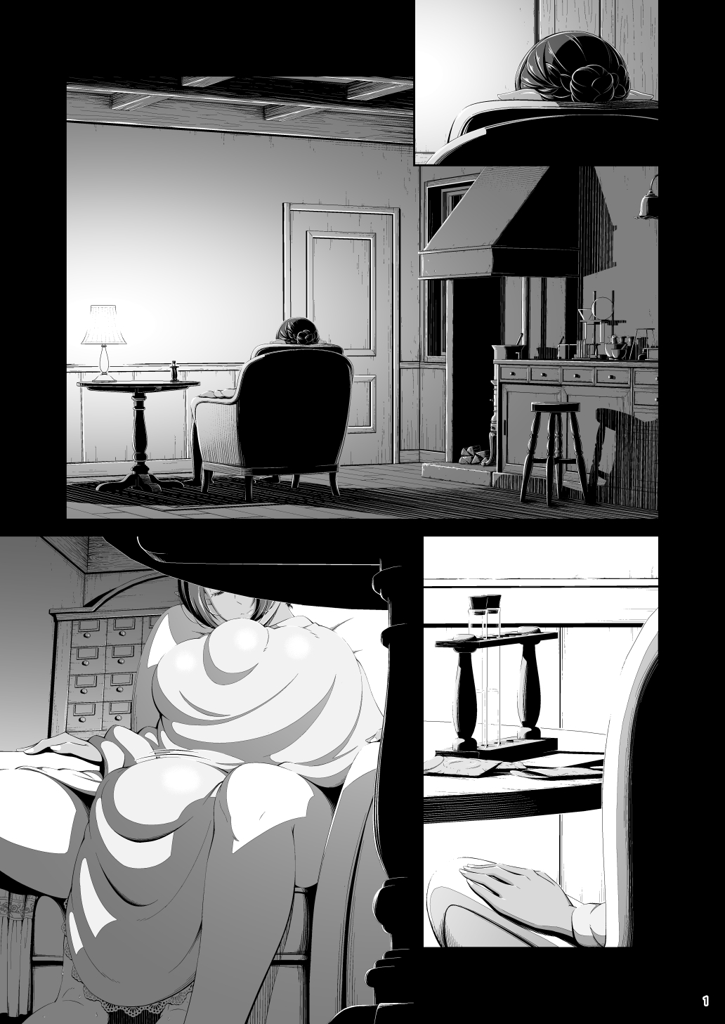Đọc truyện hentai Shasei Gyoumu Deshiiri Koukan Jouken - Oneshot
