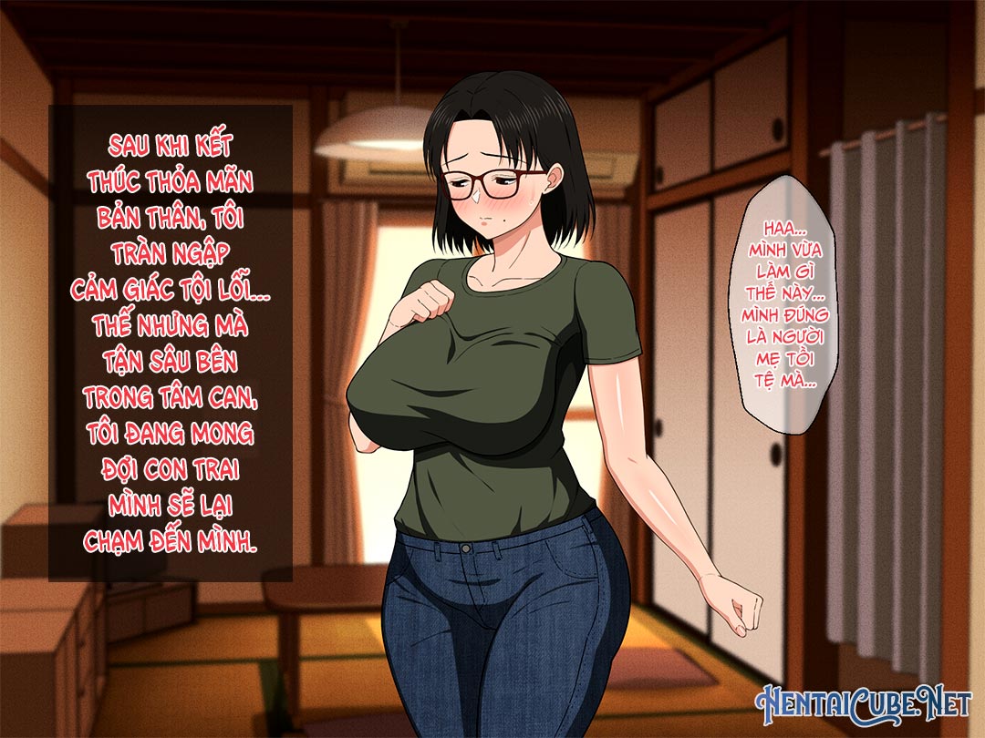 Đọc truyện hentai Khao khát người mẹ vú bự trong căn phòng nhỏ - Chap 1