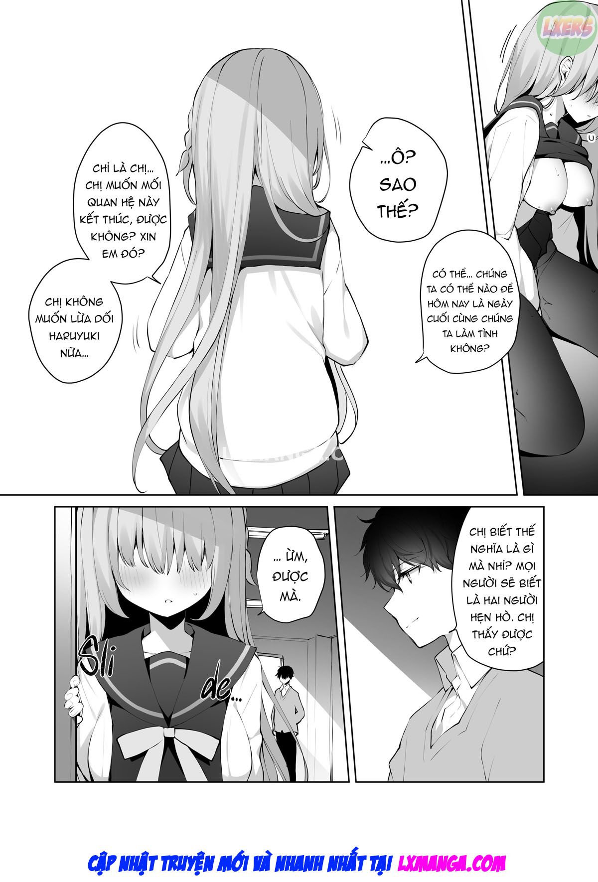 Đọc truyện hentai Kouhai Danshi ni Netorare SEX - Chap 4 - [END]