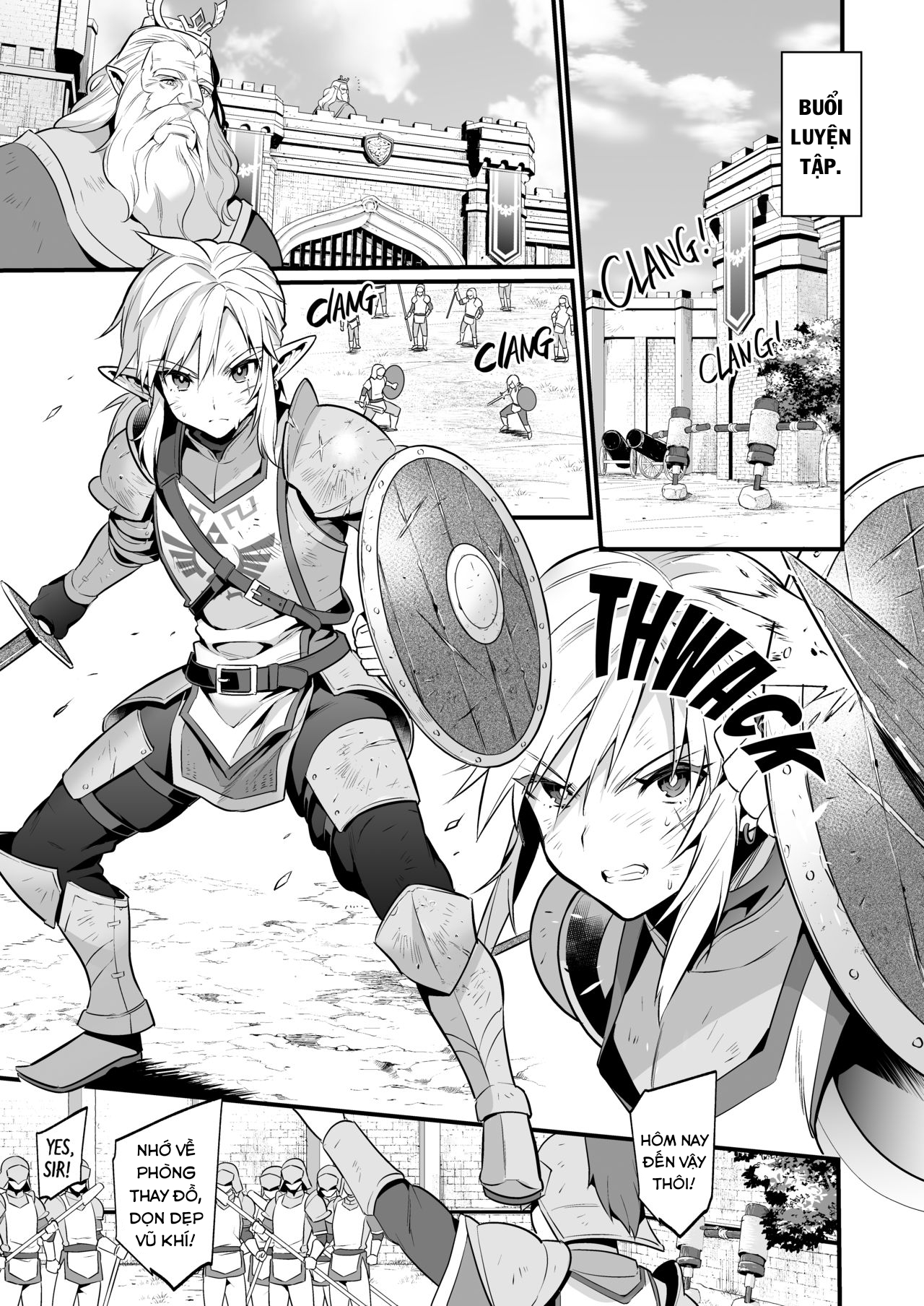Đọc truyện hentai Kunrenhei no Junan (The Legend of Zelda) - Oneshot