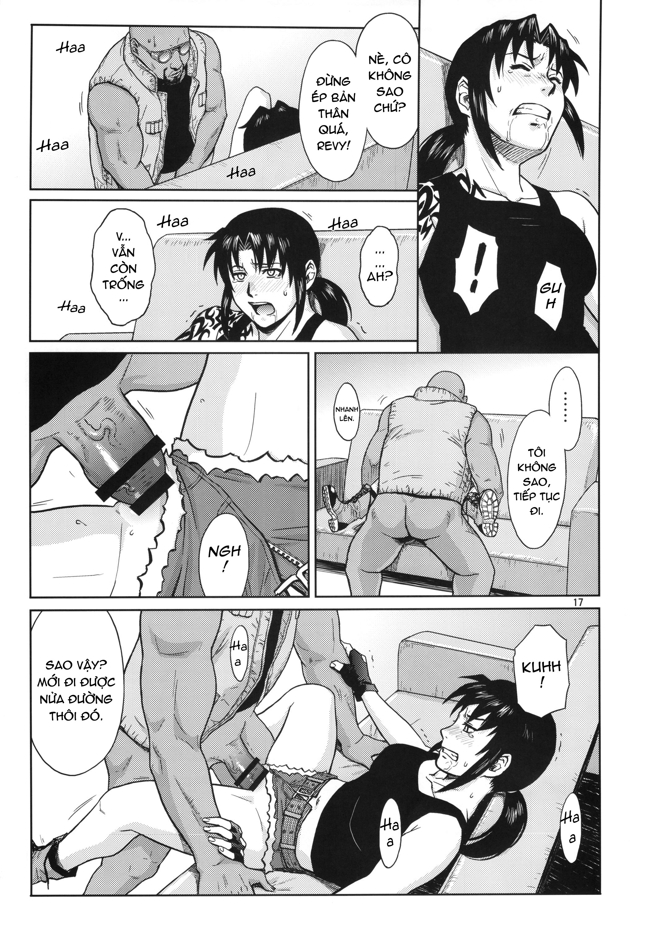 Đọc truyện hentai SUPER BIG SIZE! (BLACK LAGOON) - Oneshot