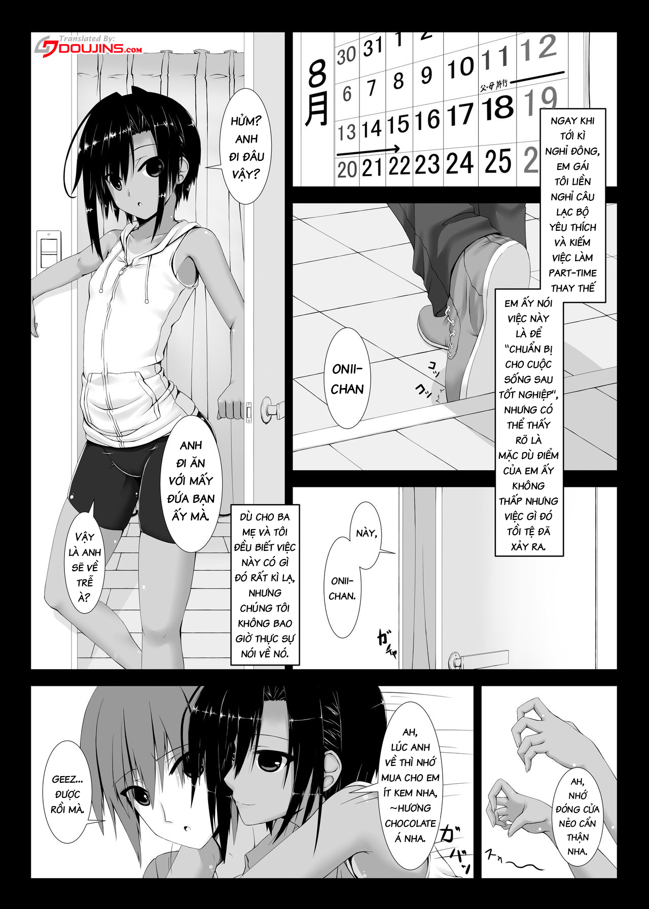 Đọc truyện hentai Kuroneko Choco Ice - Chap 1
