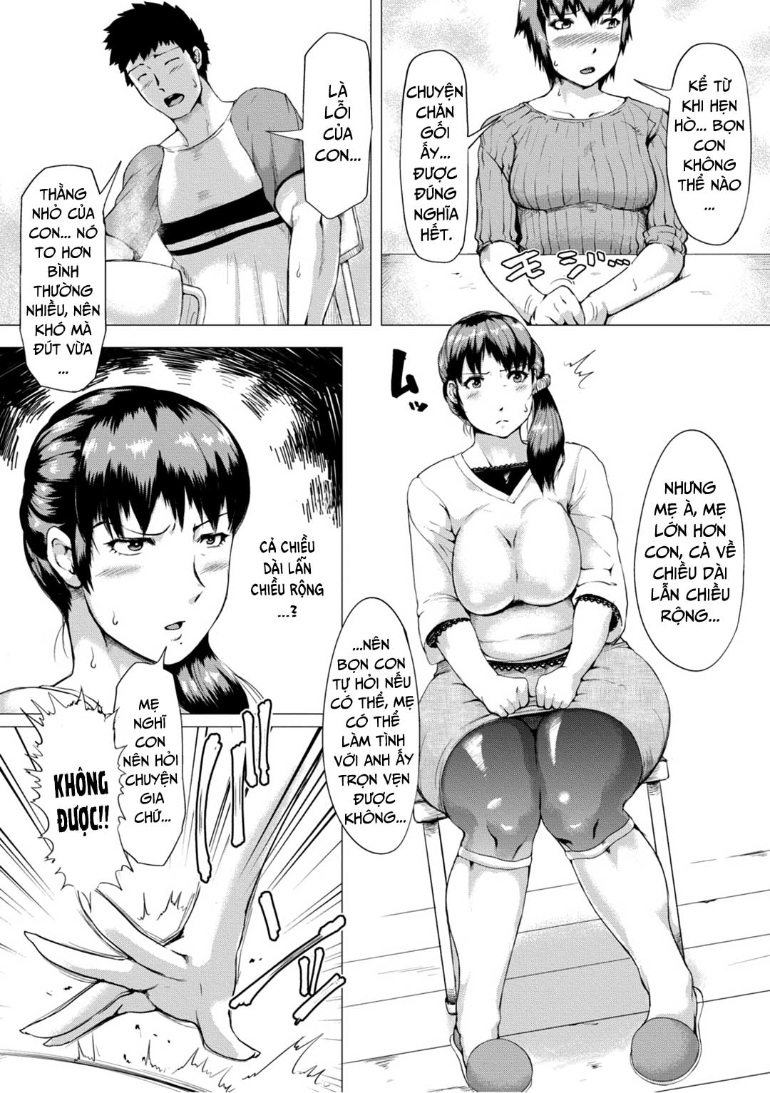 Đọc truyện hentai Cho đến khi mẹ vợ có thai - Chap 1