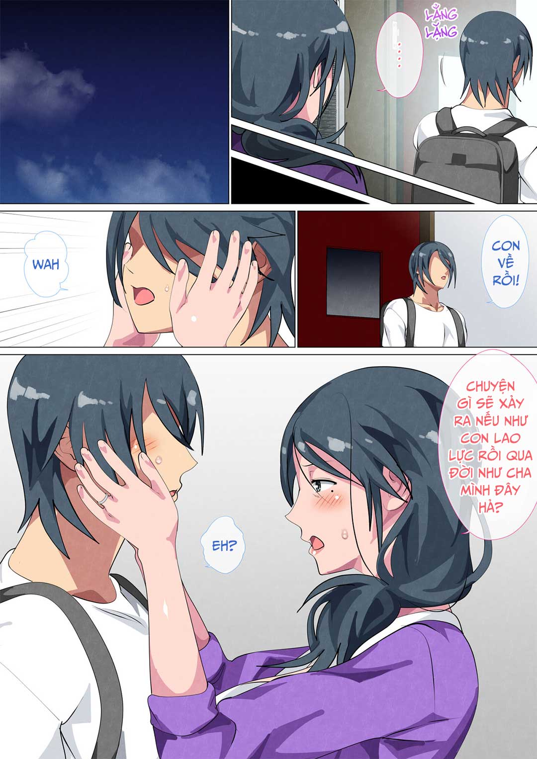 Đọc truyện hentai Người mẹ góa bụa Sayoko và con trai - Chap 1