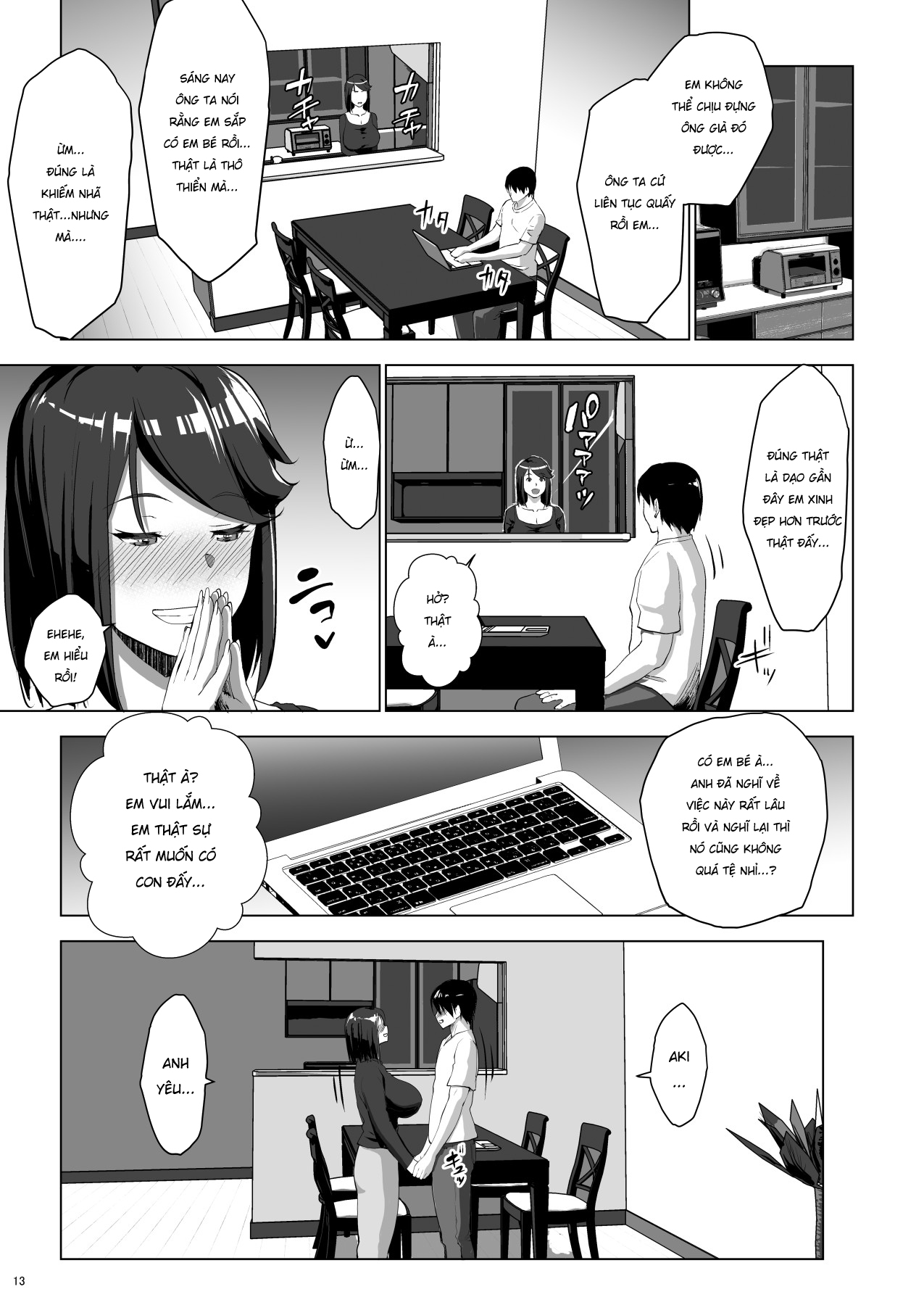 Đọc truyện hentai Thôi miên và làm vợ thằng hàng xóm mang thai - Oneshot