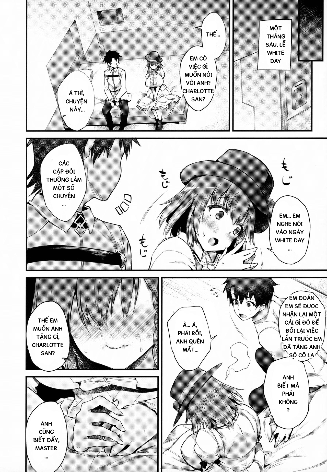 Đọc truyện hentai Virgin Whiteday - Oneshot