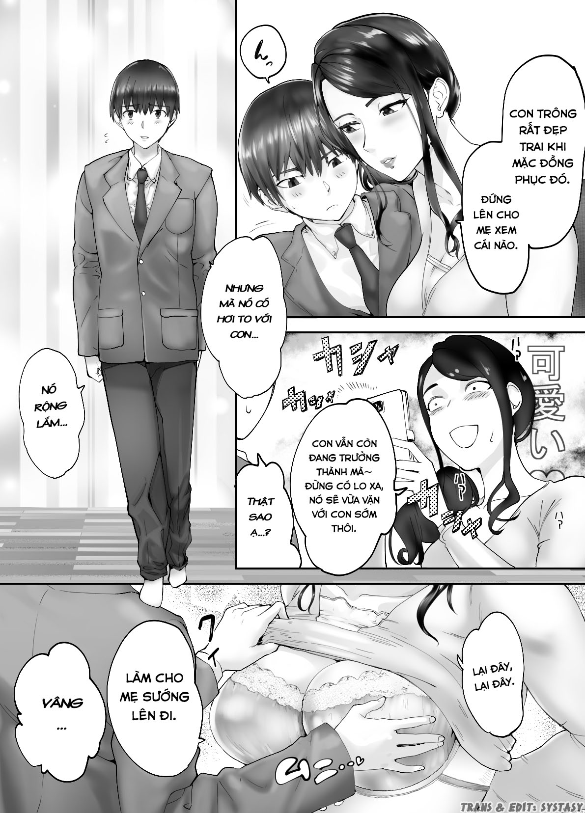 Đọc truyện hentai Thịt mẹ bạn - Chap 3.1