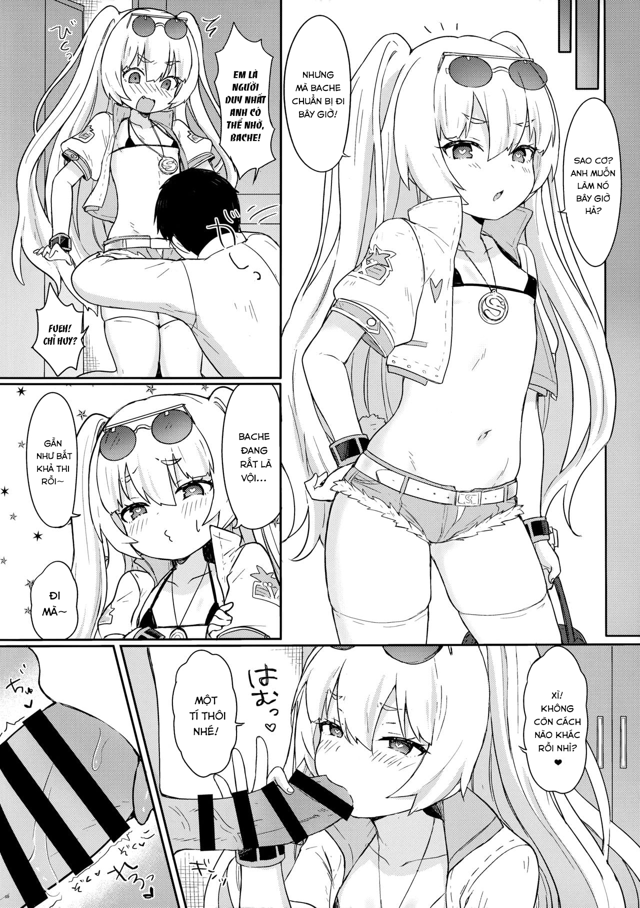 Đọc truyện hentai Leave Everything To Bache! (Azur Lane) Oneshot